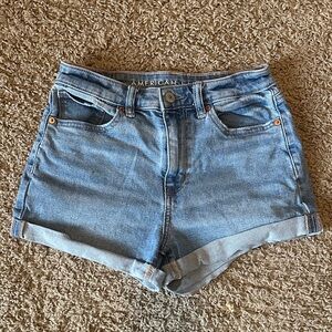 American Eagle Light Blue Jean Shorts
